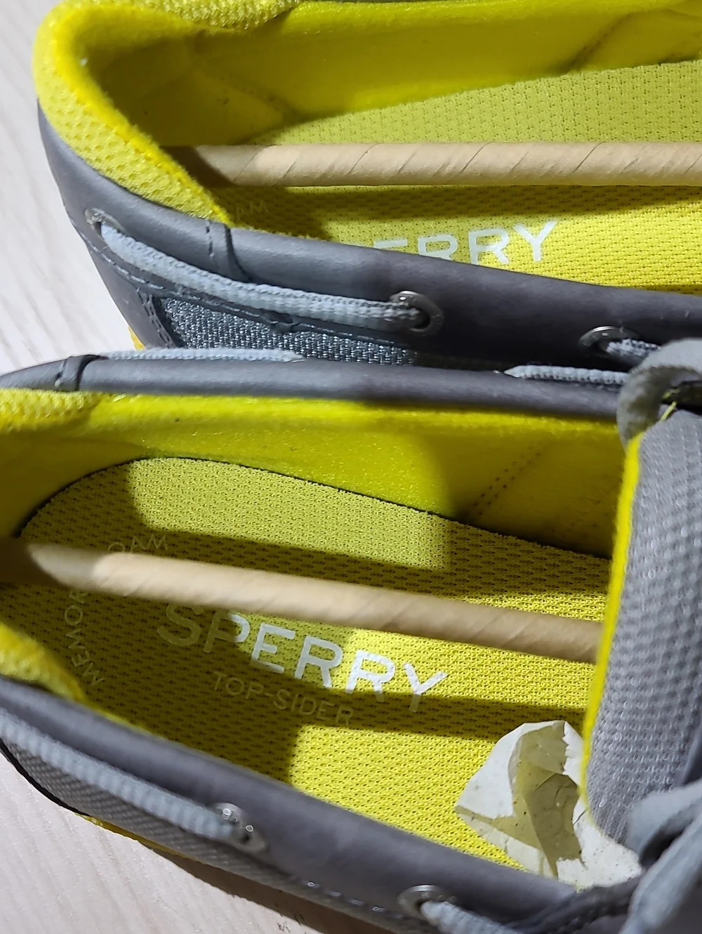 Sperry Surveyor 2-Eye Sport Grey Boat Shoes / US Men's 9.5 NEW